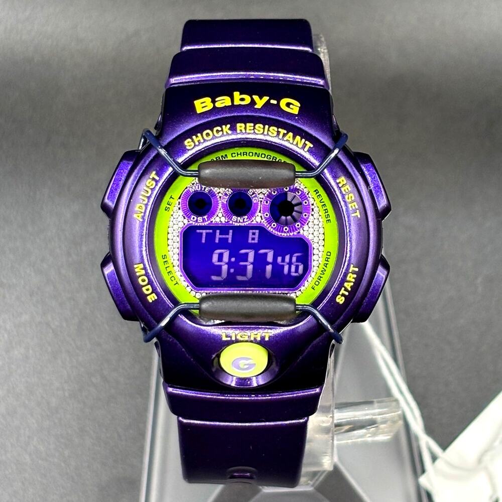 Casio Baby-G BG-1005M-6 Tropical Purple Digital Women’s Watch NIBWT